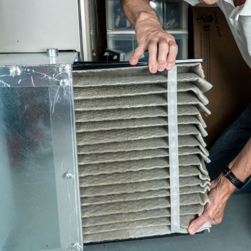 HEPA filter for furnace