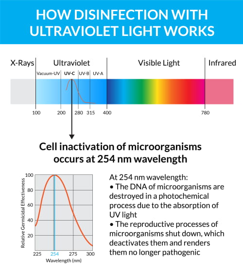 Ultraviolet Light Chart