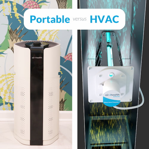 HVAC vs Portable Air Purifiers